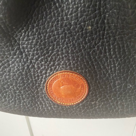 Dooney & Bourke All Weather Leather Pebble Drawstring Bag - Picture 2 of 6